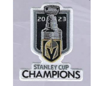 Vegas Golden Knights 2023 Stanley Cup Champions Jersey Patch