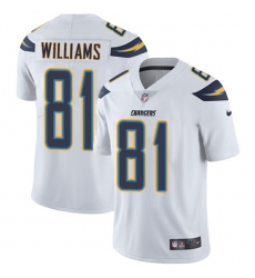 Youth Nike Los Angeles Chargers #81 Mike Williams White Vapor Untouchable Limited Player NFL Jersey
