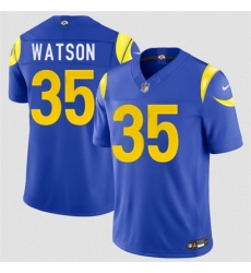 Men's Los Angeles Rams #35 Jaylen Watson Royal 2026 F.U.S.E. Vapor Limited Football Stitched Jersey