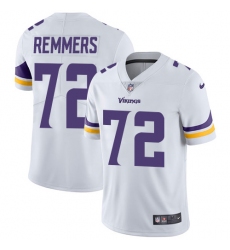 Youth Nike Minnesota Vikings #72 Mike Remmers White Vapor Untouchable Limited Player NFL Jersey