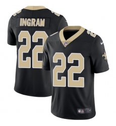 Men's Nike New Orleans Saints #22 Mark Ingram Black Team Color Vapor Untouchable Limited Player NFL Jersey