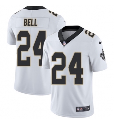 Youth Nike New Orleans Saints #24 Vonn Bell White Vapor Untouchable Limited Player NFL Jersey