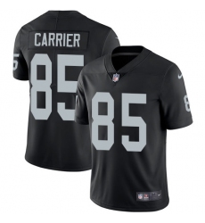 Youth Nike Oakland Raiders #85 Derek Carrier Black Team Color Vapor Untouchable Limited Player NFL Jersey