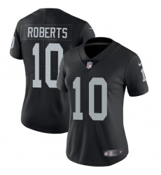 Women's Nike Oakland Raiders #10 Seth Roberts Black Team Color Vapor Untouchable Limited Player NFL Jersey