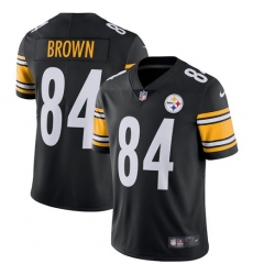 Youth Nike Pittsburgh Steelers #84 Antonio Brown Black Team Color Vapor Untouchable Limited Player NFL Jersey