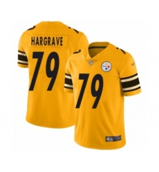 Women's Pittsburgh Steelers #79 Javon Hargrave Limited Gold Inverted Legend Football Jersey