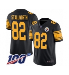 Men's Pittsburgh Steelers #83 Louis Lipps Limited Black Rush Vapor Untouchable 100th Season Football Jersey