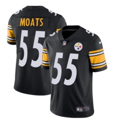 Men's Nike Pittsburgh Steelers #55 Arthur Moats Black Team Color Vapor Untouchable Limited Player NFL Jersey