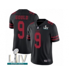 Youth San Francisco 49ers #9 Robbie Gould Black Vapor Untouchable Limited Player Super Bowl LIV Bound Football Jersey