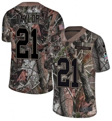 Men's Nike Washington Redskins #21 Sean Taylor Limited Camo Rush Realtree NFL Jersey
