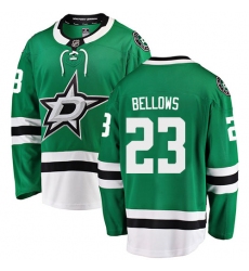 Men's Dallas Stars #23 Brian Bellows Fanatics Branded Green Home Breakaway NHL Jersey