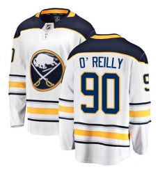 Youth Buffalo Sabres #90 Ryan O'Reilly Fanatics Branded White Away Breakaway NHL Jersey