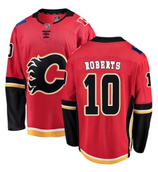 Youth Calgary Flames #10 Gary Roberts Fanatics Branded Red Home Breakaway NHL Jersey