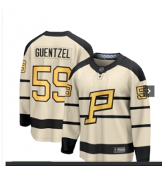 Men's Pittsburgh Penguins #59 Jake Guentzel Fanatics Branded 2023 Winter Classic Player Jersey