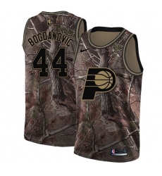 Men's Nike Indiana Pacers #44 Bojan Bogdanovic Swingman Camo Realtree Collection NBA Jersey