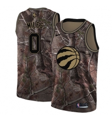 Youth Nike Toronto Raptors #0 C.J. Miles Swingman Camo Realtree Collection NBA Jersey