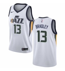 Women's Nike Utah Jazz #13 Tony Bradley Authentic NBA Jersey - Association Edition