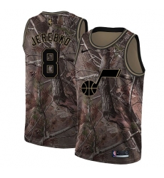 Men's Nike Utah Jazz #8 Jonas Jerebko Swingman Camo Realtree Collection NBA Jersey