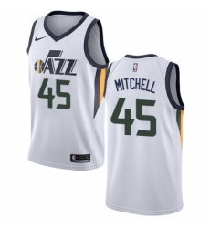 Youth Nike Utah Jazz #45 Donovan Mitchell Swingman NBA Jersey - Association Edition