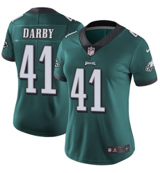Women's Nike Philadelphia Eagles #41 Ronald Darby Midnight Green Team Color Vapor Untouchable Limited Player NFL Jersey