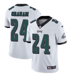 Men's Nike Philadelphia Eagles #24 Corey Graham White Vapor Untouchable Limited Player NFL Jersey