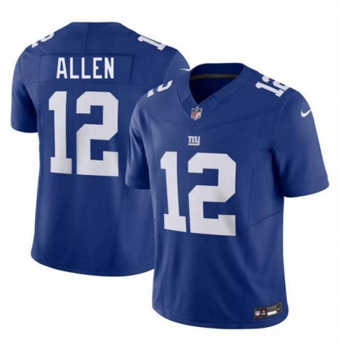 Men's New York Giants #12 Brandon Allen Blue 2026 F.U.S.E. Vapor Untouchable Limited Football Stitched Jersey