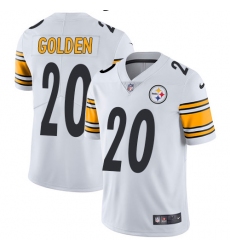 Youth Nike Pittsburgh Steelers #20 Robert Golden White Vapor Untouchable Limited Player NFL Jersey
