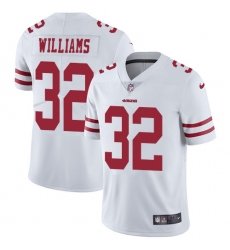 Youth Nike San Francisco 49ers #32 Joe Williams White Vapor Untouchable Limited Player NFL Jersey