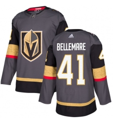 Youth Adidas Vegas Golden Knights #41 Pierre-Edouard Bellemare Authentic Gray Home NHL Jersey