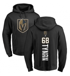 NHL Adidas Vegas Golden Knights #68 T.J. Tynan Black Backer Pullover Hoodie