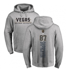 NHL Adidas Vegas Golden Knights #87 Vadim Shipachyov Gray Backer Pullover Hoodie