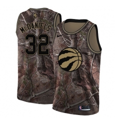 Men's Nike Toronto Raptors #32 KJ McDaniels Swingman Camo Realtree Collection NBA Jersey