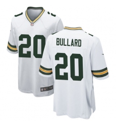 Men's Green Bay Packers #20 Javon Bullard Nike White Vapor Limited Player Jersey