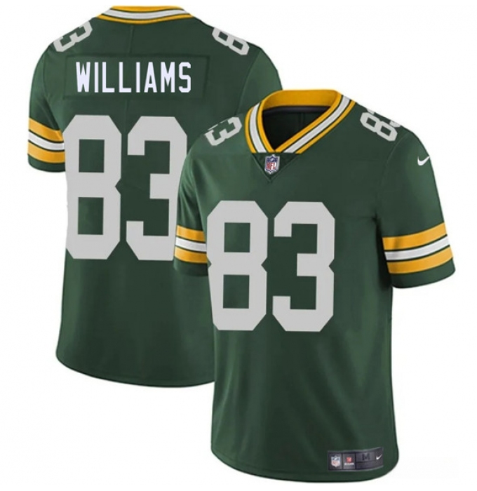 Men's Green Bay Packers #83 Savion Williams Green 2025 Draft Vapor Untouchable Limited Football Stitched Jersey
