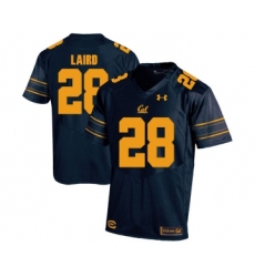 California Golden Bears 28 Patrick Laird Navy College Football Jersey