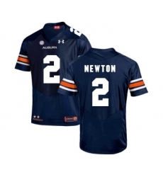 Auburn Tigers 2 Cam Newton Navy College Football Jersey