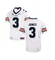 Auburn Tigers 3 Jonathan Jones White College Football Jersey