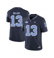 North Carolina Tar Heels 13 Mack Hollins Black College Football Jersey