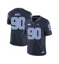 North Carolina Tar Heels 90 Andrew Jones Black College Football Jersey