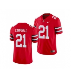 Men's Ohio State Buckeyes Parris Campbell Scarlet Football Game Jersey