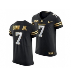 Men's Ohio State Buckeyes Ted Ginn Jr. Black Golden Edition Jersey 2020-21