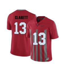 Ohio State Buckeyes 13 Maurice Clarett Red Elite College Football Jersey