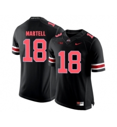 Ohio State Buckeyes 18 Tate Martell Blackout College Football Jersey