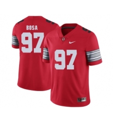 Ohio State Buckeyes 97 Joey Bosa Red 2018 Spring Game College Football Limited Jersey