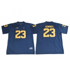 Michigan Wolverines 23 Tyree Kinnel Navy College Football Jersey