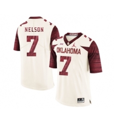 Oklahoma Sooners 7 Corey Nelson White 47 Game Winning Streak College Football Jersey