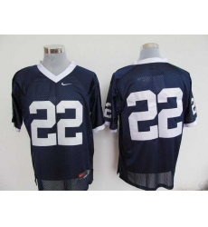 Nittany Lions #22 Navy Blue Embroidered NCAA Jerseys