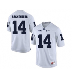 Penn State Nittany Lions 14 Christian Hackenberg White College Football Jersey