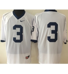 Penn State Nittany Lions 3 Brandon Beachum White College Football Jersey