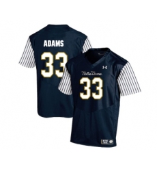 Notre Dame Fighting Irish 33 Josh Adams Navy College Football Jersey